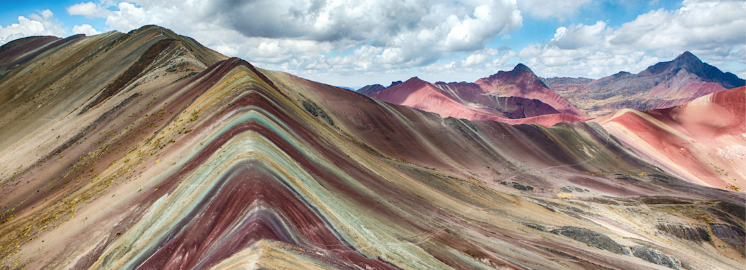 Rainbow Mountain Banner