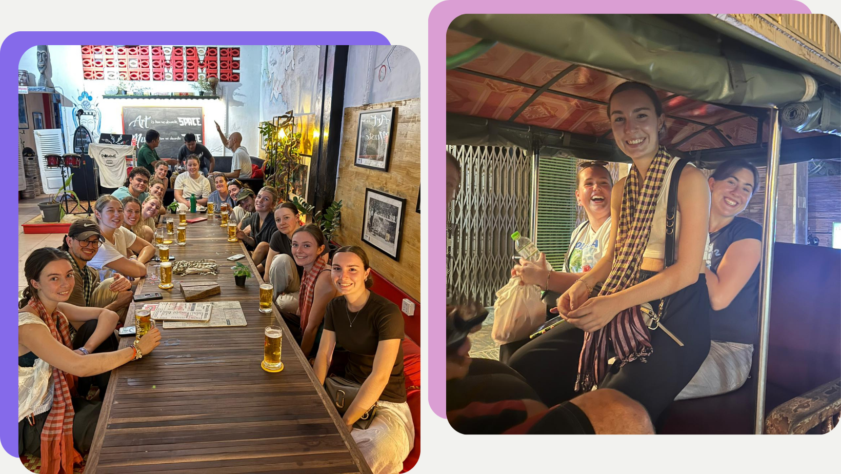 siem reap, pub street, iconic, fun, young people, challenges abroad
