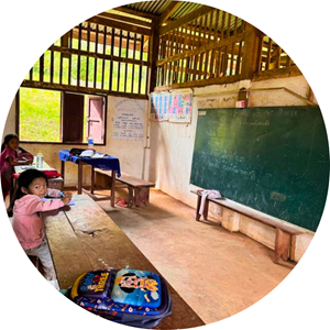 Community development programs in Laos